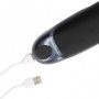 Masturbatore vibrante maschile Vibrating Masturbator Sleeve Licorice Black