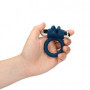 Anello vibrante per pene stimola clitoride Vibrating Rabbit Cock Ring Baltic Blue