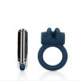 Anello vibrante per pene stimola clitoride Vibrating Rabbit Cock Ring Baltic Blue