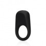 Anello fallico vibrante in silicone Vibrating Cock Ring Licorice Black