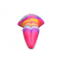 Dildo in silicone con ventosa creatura vaginale anale Unicorn Tongue Glow in the Dark Rainbow