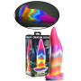 Dildo in silicone con ventosa creatura vaginale anale Unicorn Tongue Glow in the Dark Rainbow