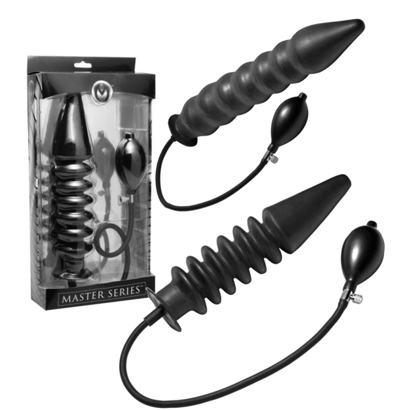 Plug butt anale grande gonfiabile Accordion Inflatable XL Anal Plug