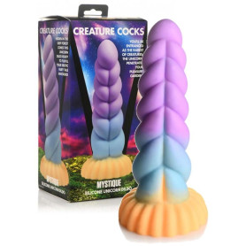 Dildo creature vaginale anale in Silicone con ventosa Unicorn