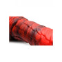 Dildo creature vaginale anale in silicone realistico Fire Dragon Red Scaly Silicone Dildo - Red