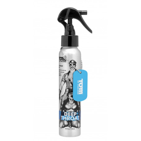 spray desensibilizzante per sesso orale Tom of Finland Deep Throat Spray- 4 oz