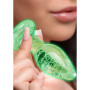 Plug anale in vetro dilatatore indossabile Glow-In-The-Dark Glass Anal Plug - Medium