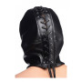 Cappucchio bondage sexy maschera integrale Zip Front Bondage Hood