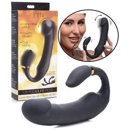 Vibratore in silicone per punto G vaginale clitoride Inmi 10 X