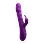 Vibratore rabbit vaginale clitoride in silicone Romax