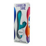 Vibratore vaginale rabbit con succhia clitoride Caribbean Shine