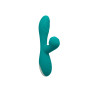 Vibratore vaginale rabbit con succhia clitoride Caribbean Shine