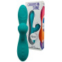 Vibratore vaginale rabbit con succhia clitoride Caribbean Shine