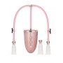 Kit pompa stimolatore per capezzoli e clitoride Automatic Rechargeable Clitoral & Nipple Pump Set - M - Pink