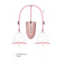 Pompa per ingrandimento seno Automatic Rechargeable Breast Pump Set - Large - Pink