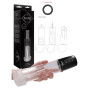 Pompa sviluppatore maschile per pene Automatic Cyber Pump with Masturbation Sleeve - Transparent