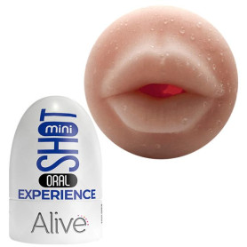 Masturbatore maschile bocca finta realistica Oral Mini Masturbador