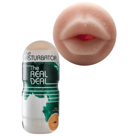 Masturbatore maschile per pene bocca realistica The real deal