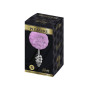 Plug anale mini in metallo con coda Metal Anal Fluffy Twist Plug S purple