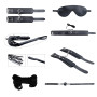 Kit costrittivo bondage sexy manette corda morso frusta collare Secret Desires BDSM Kit