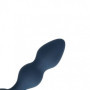 Plug anale piccolo in silicone Teardrop Shaped Anal Plug Small Baltic Blue