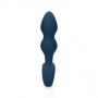 Plug anale a sfere in silicone Teardrop Shaped Anal Plug Large Baltic Blue