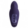 Vibratore vaginale in silicone Yuki Dual Motor G-Spot Vibrator with Massaging Beads Purple