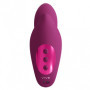 Vibratore vaginale Yuki Dual Motor G-Spot Vibrator with Massaging Beads Pink