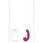 Vibratore vaginale per punto G Yumi Triple Motor G-Spot Finger Motion Vibrator and Flickering Tongue Stimulator Pink