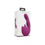 Vibratore vaginale per punto G Yumi Triple Motor G-Spot Finger Motion Vibrator and Flickering Tongue Stimulator Pink