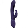 Vibratore vaginale rabbit per punto G Mika Triple Motor Vibrating Rabbit with Innovative G-Spot Flapping Stimulator Purple