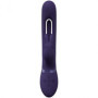 Vibratore vaginale rabbit per punto G Mika Triple Motor Vibrating Rabbit with Innovative G-Spot Flapping Stimulator Purple