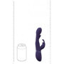 Vibratore vaginale rabbit per punto G Mika Triple Motor Vibrating Rabbit with Innovative G-Spot Flapping Stimulator Purple