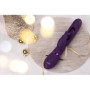 Vibratore vaginale rabbit per punto G Mika Triple Motor Vibrating Rabbit with Innovative G-Spot Flapping Stimulator Purple