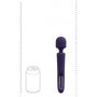 Vibratore wand vaginale per punto G Kiku Double Ended Wand with Innovative G-Spot Flapping Stimulator Purple