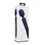 Vibratore wand vaginale per punto G Kiku Double Ended Wand with Innovative G-Spot Flapping Stimulator Purple