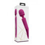 Vibratore wand vaginale per punto G Kiku Double Ended Wand with Innovative G-Spot Flapping Stimulator Pink