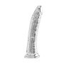 Dildo realistico grande con ventosa vaginale anale Clear Dong 9 Inch