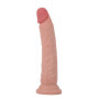 Dildo realistico con ventosa vaginale anale Deluxe Dual Density Dong 7 Inch