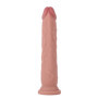 Dildo realistico vaginale anale con ventosa Deluxe Dual Density Dong 9 Inch