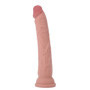 Dildo maxi realistico con ventosa vaginale anale Deluxe Dual Density Dong 11 Inch