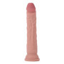 Dildo maxi realistico con ventosa vaginale anale Deluxe Dual Density Dong 11 Inch