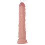 Dildo maxi realistico con ventosa vaginale anale Deluxe Dual Density Dong 11 Inch