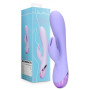 Vibratore vaginale Smooth Silicone Rabbit Vibrator Digital Lavender