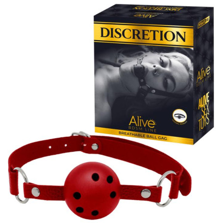 Morso bondage sexy costrittivo sadomaso Discretion red
