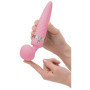 Vibratore wand vaginale anale clitoride in silicone Pillow Talk Sultry pink