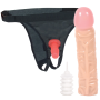 Fallo realistico indossabile dildo vaginale anale pene finto strap on per coppia