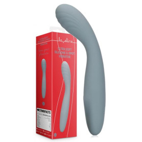 Vibratore vaginale per punto G Ultra Soft Silicone G-Spot Vibrator Basalt Grey