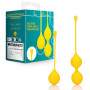 Palline vaginali in silicone Kegel Balls Training Set Carambola