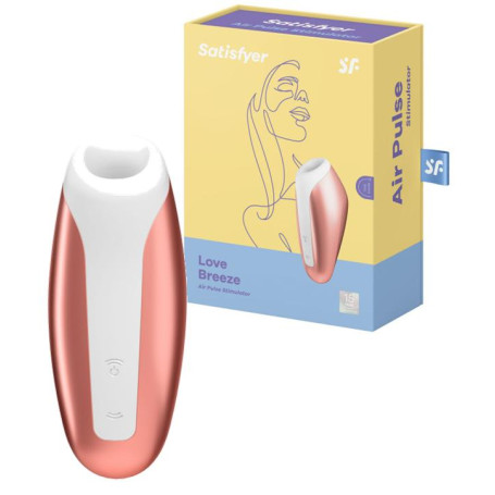 Stimolatore vaginale succhia clitoride satisfyer Love Breeze copper